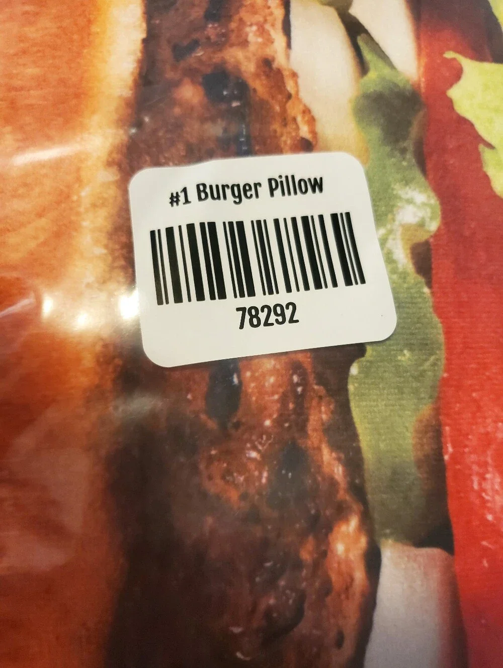 Whataburger #1 Burger Pillow